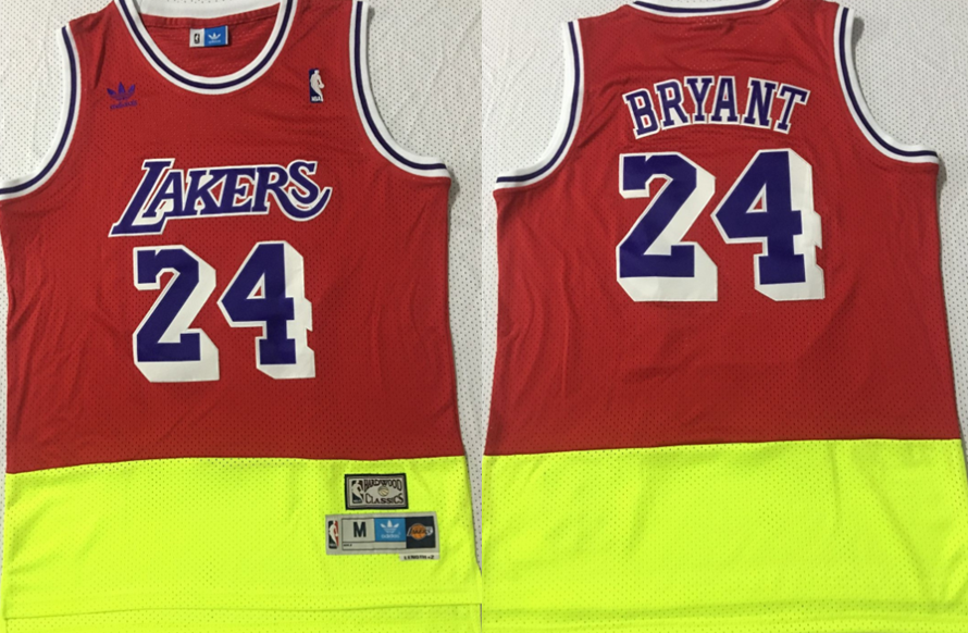 2020 Men Los Angeles Lakers #24 Bryant red new style Game Nike NBA Jerseys Print->brooklyn nets->NBA Jersey